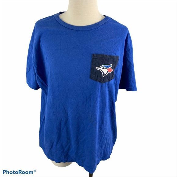 🌿4/$35 🌿TORONTO BLUE JAYS Blue Tee - Picture 1 of 6
